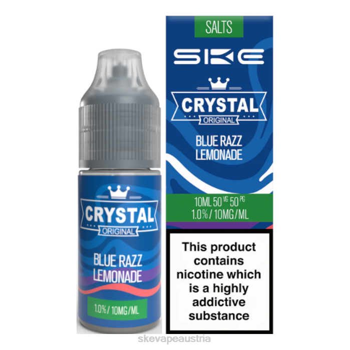 SKE Kristallnickelsalz – 10 ml Blue Razz Limonade 80Z6111 - SKE Vape Crystal