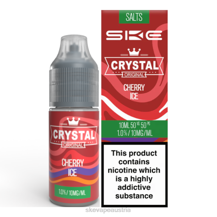 SKE Kristallnickelsalz – 10 ml Kirscheis 80Z6114 - SKE Vape Wien