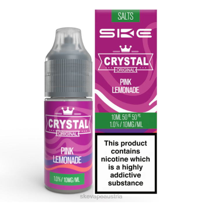 SKE Kristallnickelsalz – 10 ml pinke Limonade 80Z6117 - SKE Crystal Vape