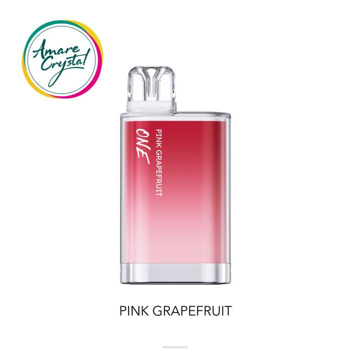 SKE Amare Crystal One Einweg-Vaporizer rosa Grapefruit 80Z628 - SKE Crystal Bar