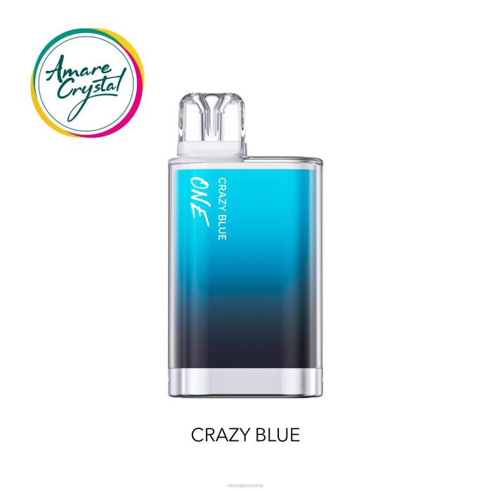 SKE Amare Crystal One Einweg-Vaporizer verrücktes Blau 80Z625 - SKE Vape