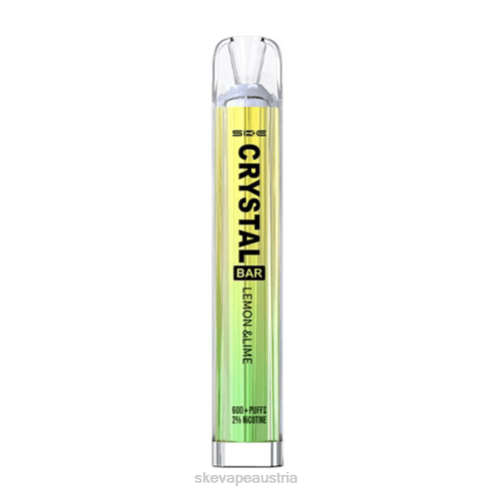 SKE Crystal Bar Einweg-Vaporizer Zitrone und Limette 80Z677 - SKE Crystal Vape