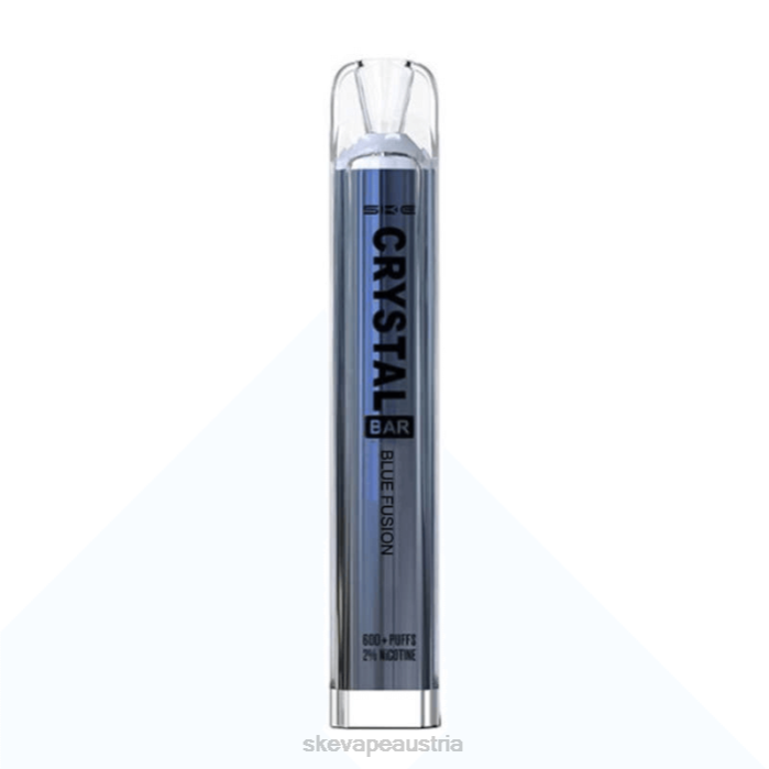 SKE Crystal Bar Einweg-Vaporizer blaue Fusion 80Z672 - SKE Vape Austria