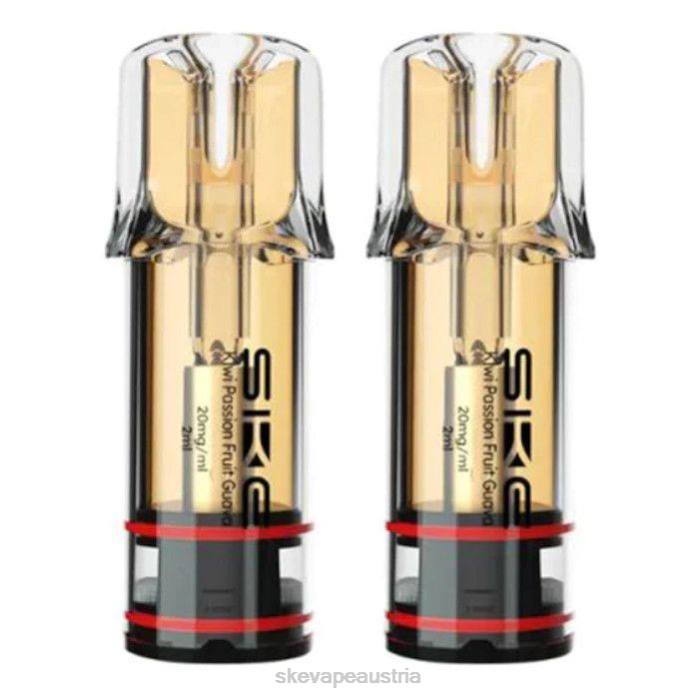 SKE Crystal Vapes und Pods Kiwi, Passionsfrucht, Guave 80Z612 - SKE Vape Austria